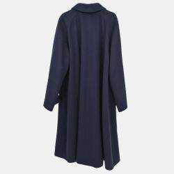 Pre Owned Chanel Coat Black FR 40