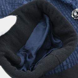 مملوكة مسبقًا Chanel Single Breasted Jacket Navy FR 34