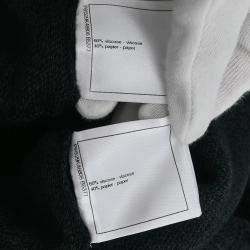 Pre Owned Chanel Setup Suit Cropped Top Pants Skirt Black #34