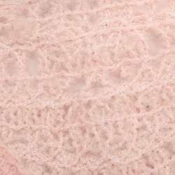 Pre Owned Chanel Pink Wool Blend Embroidered Camisole Top M