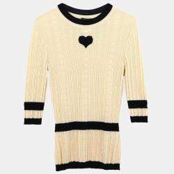 Pre Owned Chanel Top Off-white #34