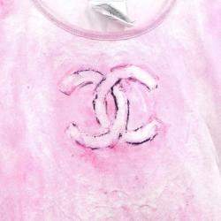 Pre Owned Chanel T-shirt Pink 09C #40