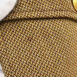 Pre Owned Chanel Single Breasted Jacket Brown #40