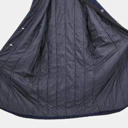 Pre Owned Chanel Single Breasted Jacket Navy #38