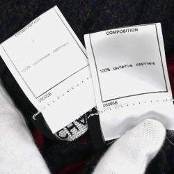 Pre Owned Chanel Ensemble Cardigan Top Navy #36