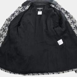 Pre Owned Chanel Ensemble Jacket Vest Black #40