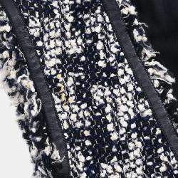 Pre Owned Chanel Ensemble Jacket Vest Black #40