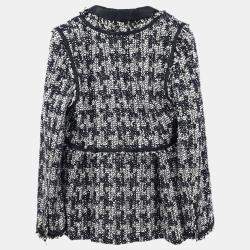 Pre Owned Chanel Ensemble Jacket Vest Black #40