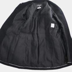 Pre Owned Chanel Setup Suit Jacket Skirt Black #40
