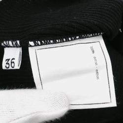 Pre Owned Chanel Short Sleeve Top Black #36