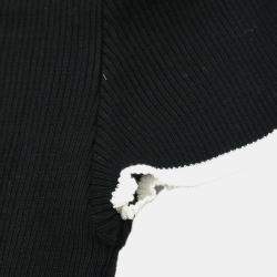 Pre Owned Chanel Short Sleeve Top Black #36