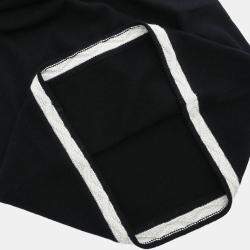 Pre Owned Chanel Short Sleeve Dress Black #38