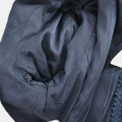 Pre Owned Chanel Setup Suit Jacket Skirt Navy #42