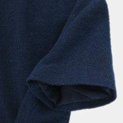 Pre Owned Chanel Single Breasted Jacket Navy #38