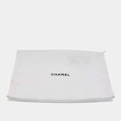 Pre Owned Chanel Ivory 31 Intarsia Rib Knit Top M