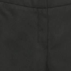 مملوكة مسبقًا بنطلون شانيل رسمي صوف أسود مقاس صغير (سمول)