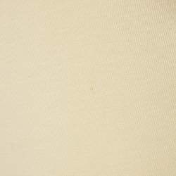 Pre Owned بلوفر شانيل صوف مطرز بشعار بوجه كريم مقاس صغير