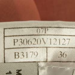 مملوكة مسبقًا Chanel Peach /Lilac Two Toned Cotton Sheer Mini Skirt S