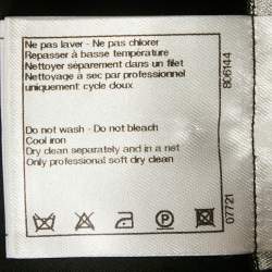 مملوكة مسبقًا فستان شانيل كتان أسود تفصيل فيونكة ميني صغير