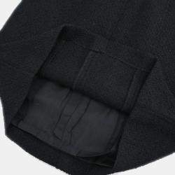 Pre Owned Chanel Setup Suit Jacket Skirt Black 