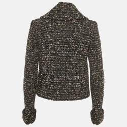 مملوكة مسبقًا Chanel Multicolor Lurex Tweed Zip UP Jacket M