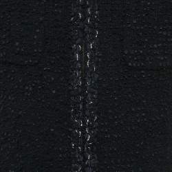 Pre Owned فستان شانيل أزرق تويد بسحاب قصير مقاس صغير