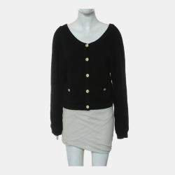 مملوكة مسبقًا Chanel Black Cashmere Cardigan
