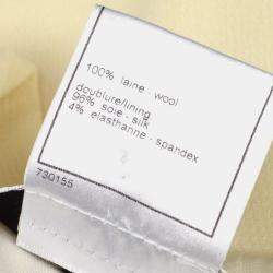 مملوكة مسبقًا جاكيت شانيل مزدوج الصدر شعار أوف وايت