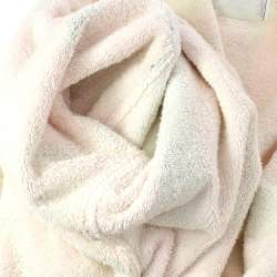 مملوكة مسبقًا Chanel #38 Bathrobe Style Icon Coat Gown Pink Black 100% Cotton