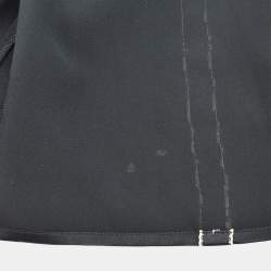 مملوكة مسبقًا قميص شانيلا بلوزة سوداء 94A مقاس 40