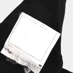 مملوكة مسبقًا تي شيرت شانيل ياقة مستديرة أكمام قصيرة مقاس 40 أسود