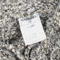 مملوكة مسبقًا Chanel 07A Penguin Long Sleeve Dress Gray