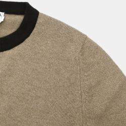 مملوكة مسبقًا Chanel Ensemble Cardigan Short Sleeve Top Beige 96A #36