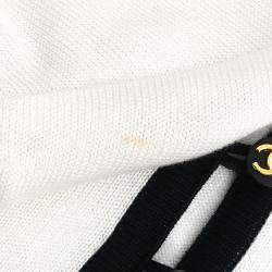 مملوكة مسبقًا كارديغان شانيل أبيض 96C مقاس 42