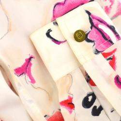 مملوكة مسبقًا Chanel Lips Blouse Shirt White F 38