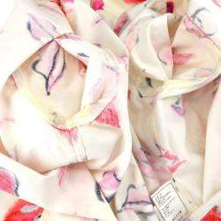 مملوكة مسبقًا Chanel Lips Blouse Shirt White F 38