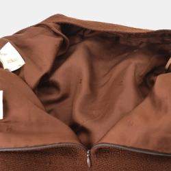 مملوكة مسبقًا Chanel Setup Suit Jacket Skirt Brown 98A F 38