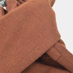 مملوكة مسبقًا Chanel Setup Suit Jacket Skirt Brown 98A F 38