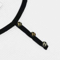 Pre Owned Chanel Top White 95P F 40