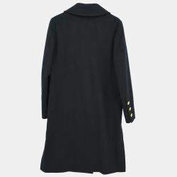 Pre Owned Chanel Coat Black  F 34