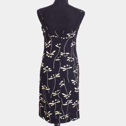 Pre Owned Chanel 98P Cc Sleeveless Dress Skirt Black  F 36