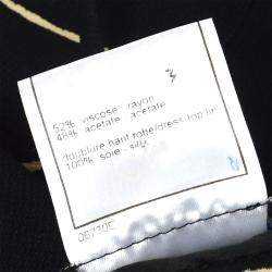 Pre Owned Chanel 98P Cc Sleeveless Dress Skirt Black  F 36