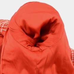 Pre Owned Chanel 97P #40 Tweed Long Sleeve Jacket Red