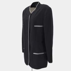 مملوكة مسبقًا Chanel Wool Jacket Black 96P M