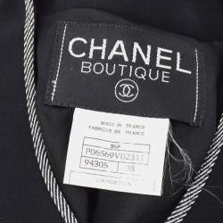 مملوكة مسبقًا Chanel Wool Jacket Black 96P M