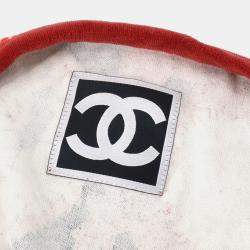 Pre Owned Chanel Sport Line Short Sleeve Top Red #38