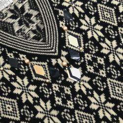 مملوكة مسبقًا طقم شانيل توب وتنورة سوداء #38