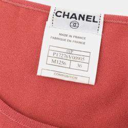 مملوكة مسبقًا Chanel Sleeveless Top Pink 01P #36