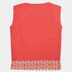 مملوكة مسبقًا Chanel Sleeveless Top Pink 01P #36