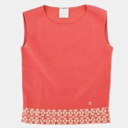 مملوكة مسبقًا Chanel Sleeveless Top Pink 01P #36